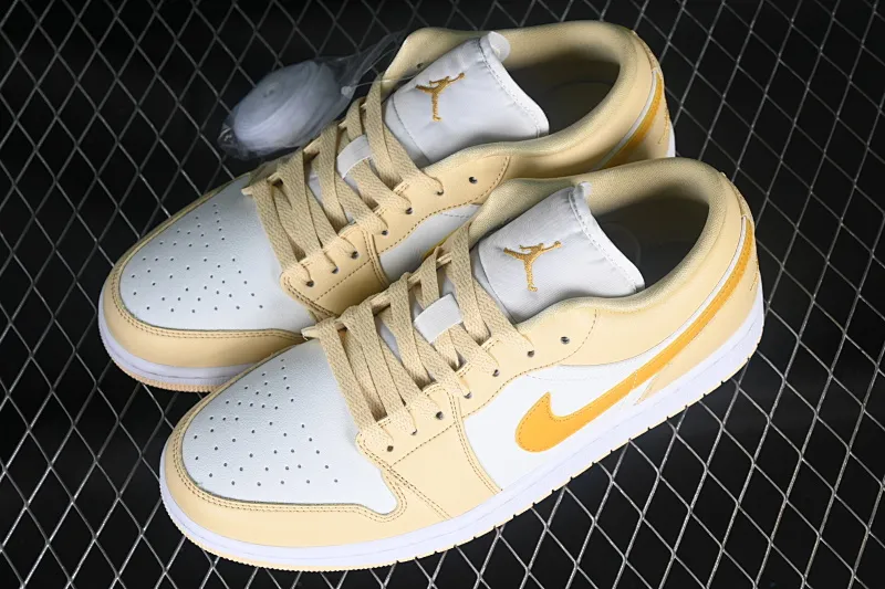 All categories Air Jordan Jordan series basketball shoes Air Jordan 1 Low Air Jordan 1 Low "Yellow" AJ1 Joe 1 Banana Yellow Low-top cultural casual sneakers DC0774-170
